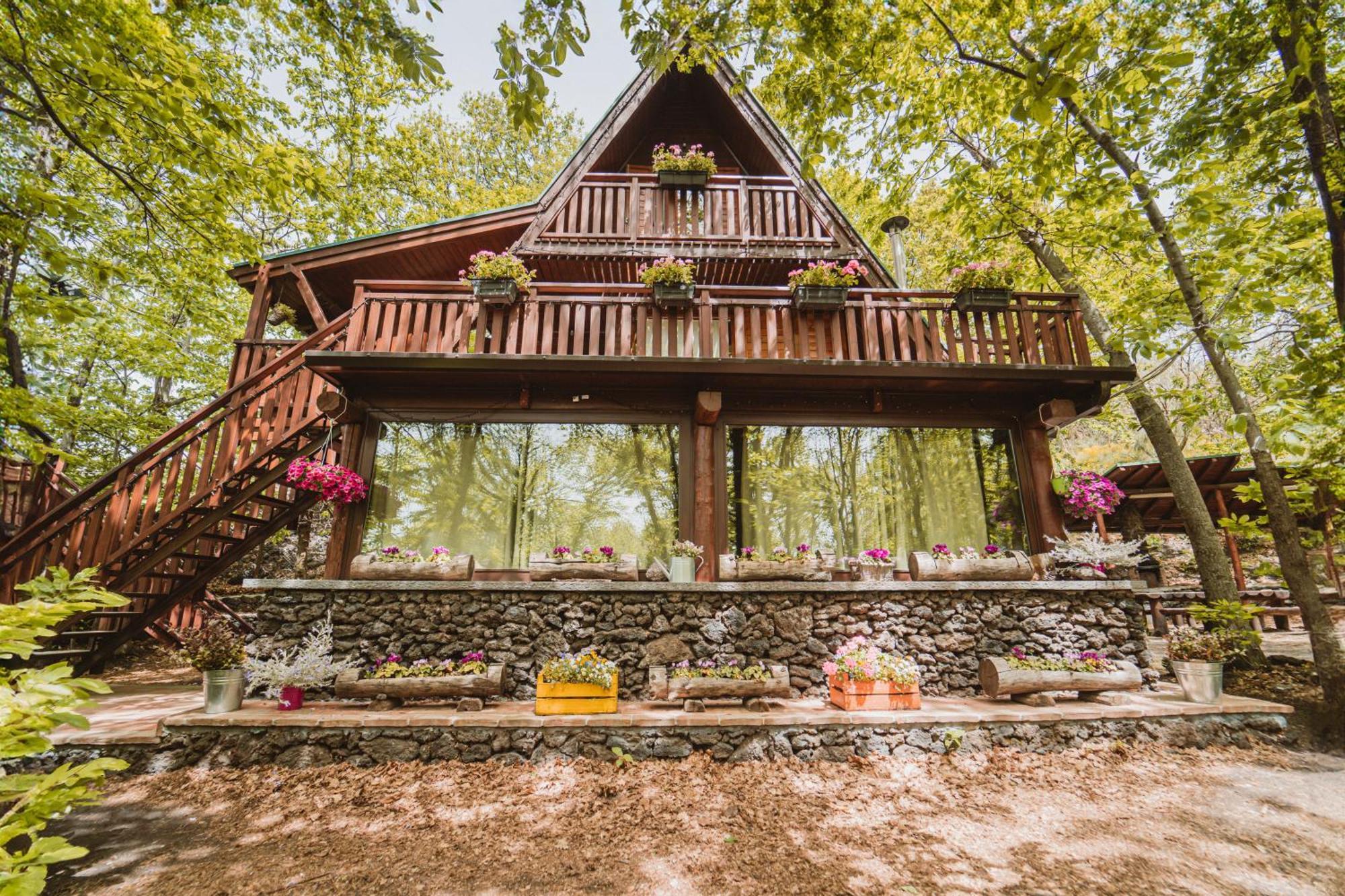 Matilde'S Chalet Etna Nature House Nicolosi Exterior foto