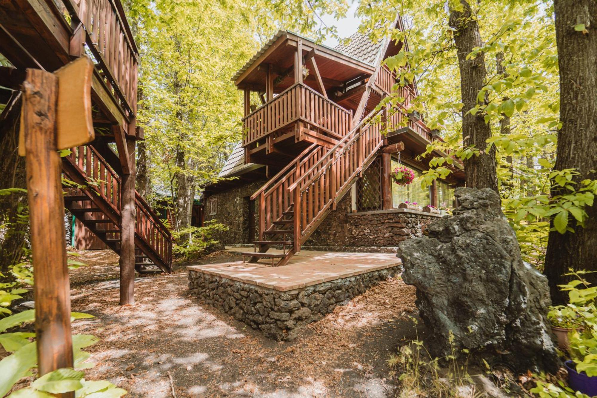 Matilde'S Chalet Etna Nature House Nicolosi Exterior foto